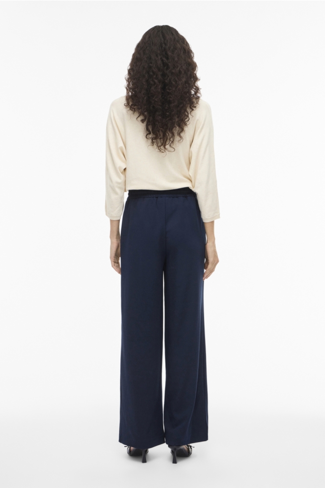 Vila blauwe dames broek | Model