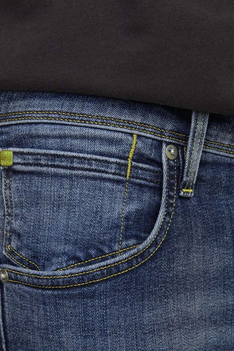 Jack & Jones blauwe heren jeans | Close up