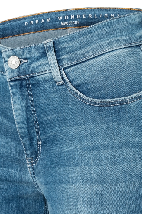 Mac blauwe dames jeans | Close up