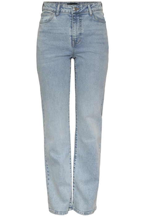 Pieces blauwe dames jeans | Vooraanzicht