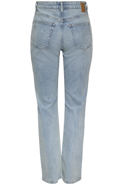 Pieces blauwe dames jeans | Achteraanzicht