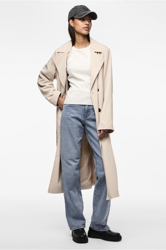 Pieces blauwe dames jeans | Model