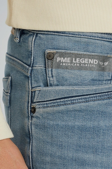 PME legend blauwe heren jeans | Close up