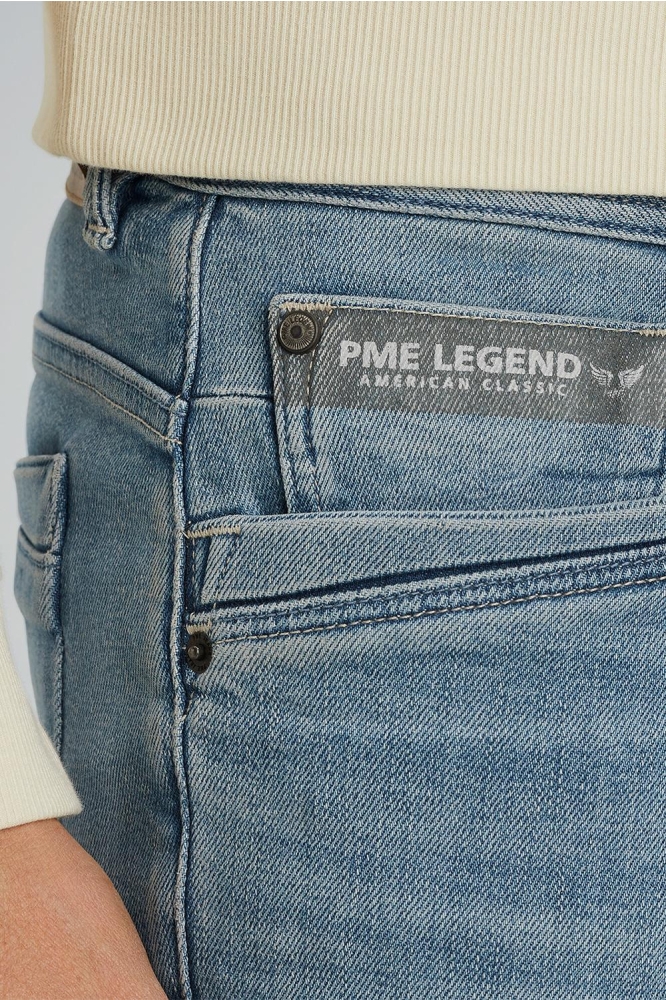 PME legend blauwe heren jeans | Close up