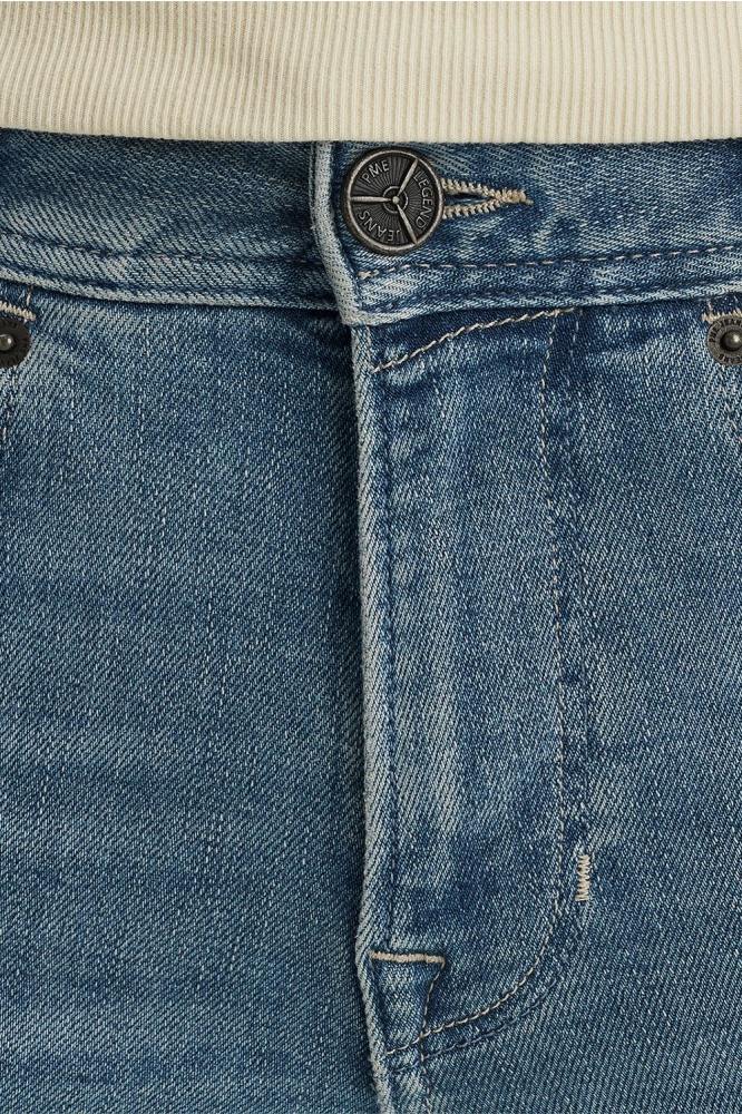 PME legend blauwe heren jeans | Close up