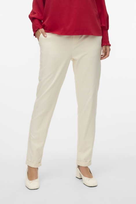Vero Moda beige dames broek | Model