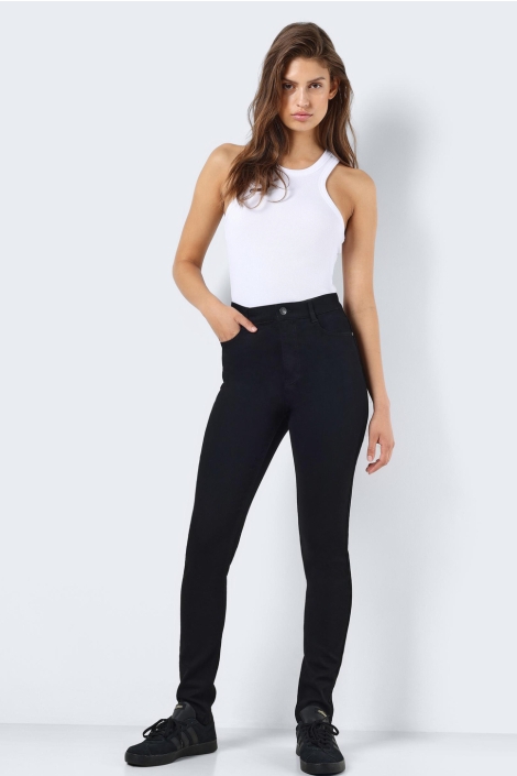 Noisy may zwarte dames jeans | Model