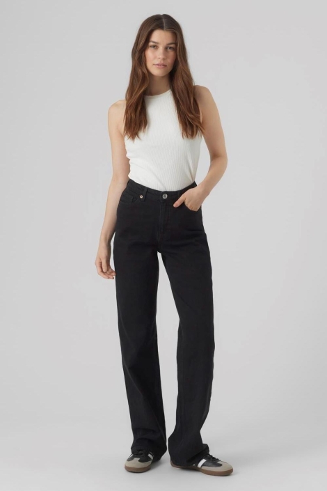 Vero Moda zwarte dames jeans | Model