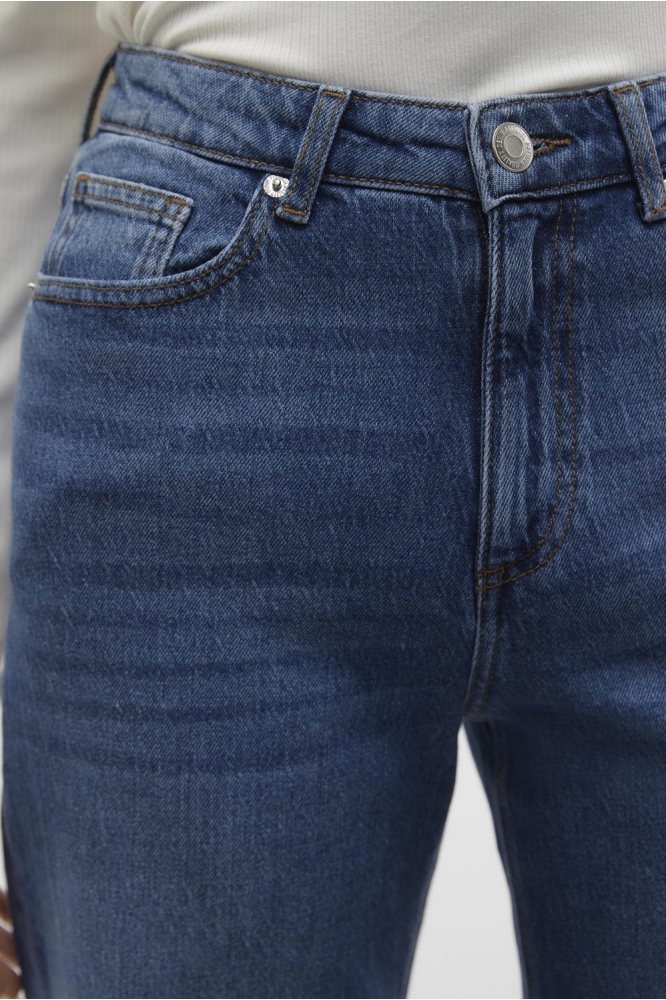 Vero Moda blauwe dames jeans | Close up