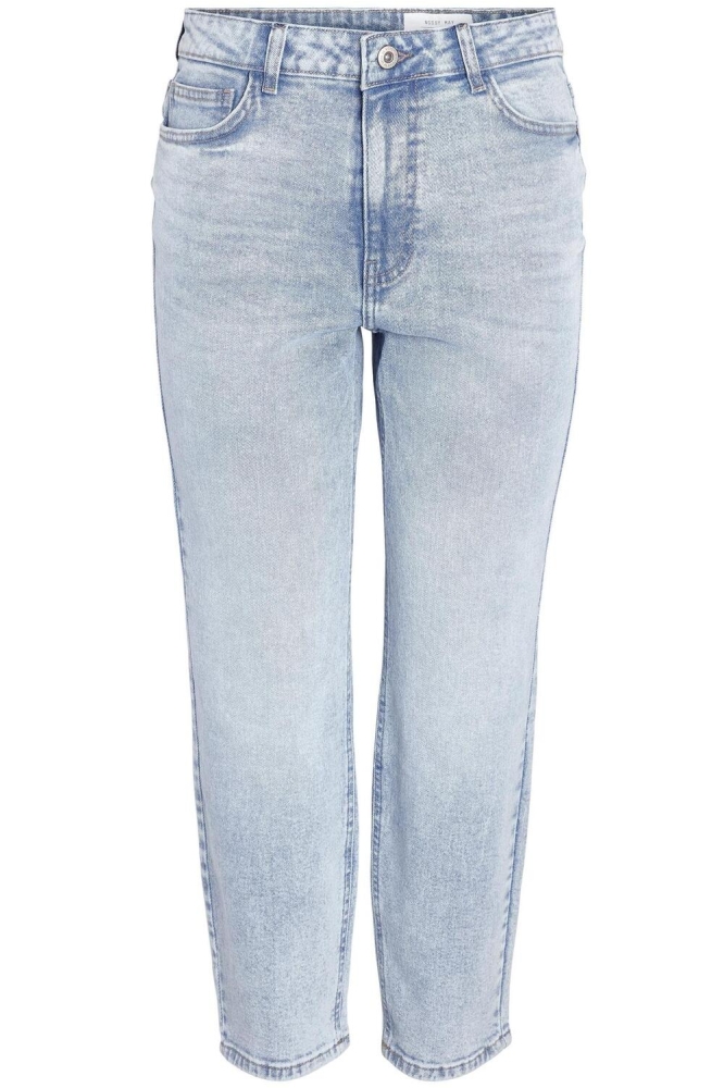 Noisy may blauwe dames jeans | Vooraanzicht