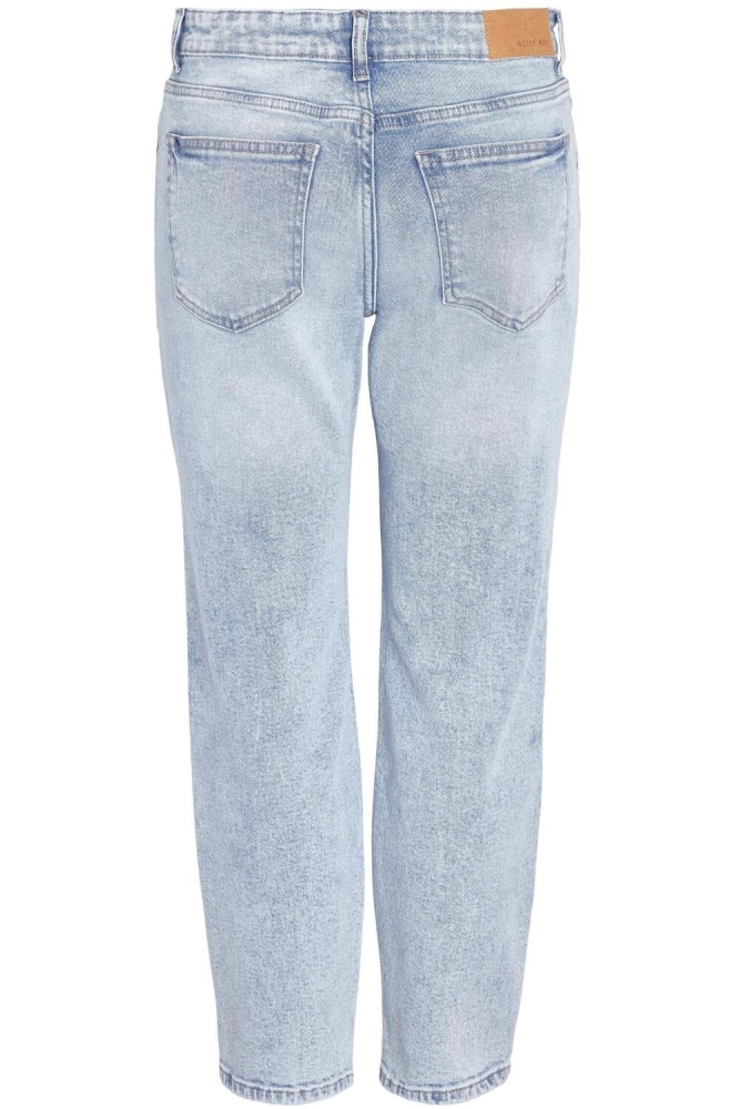 Noisy may blauwe dames jeans | Achteraanzicht
