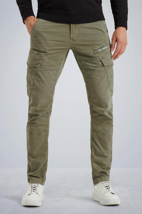PME legend groene heren broek | Model vooraanzicht