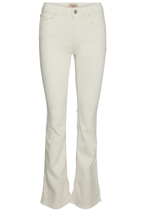 Vero Moda ecru dames jeans | Vooraanzicht