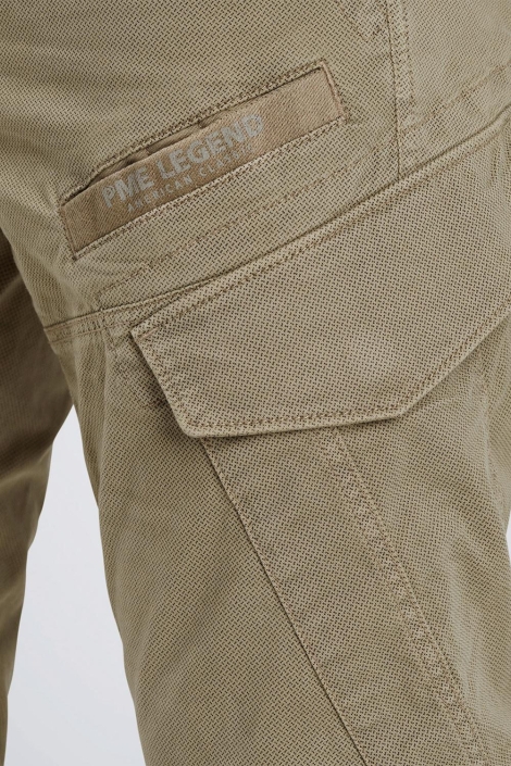 PME legend camel heren broek | Close up