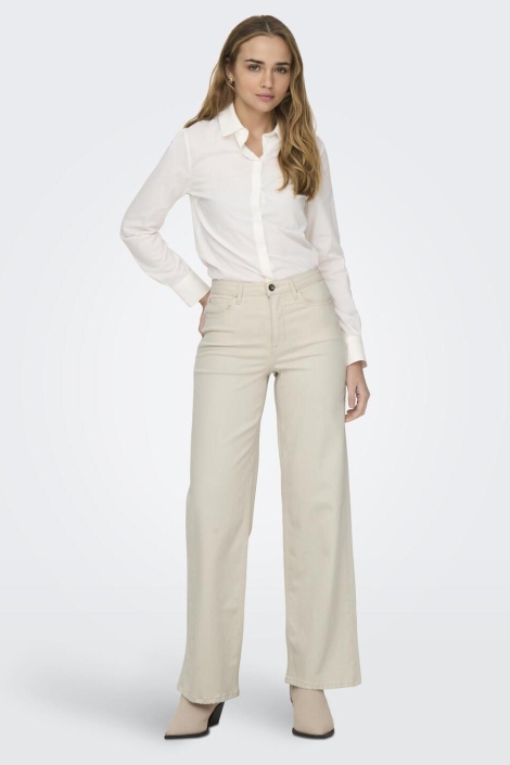 Only ecru dames jeans | Model