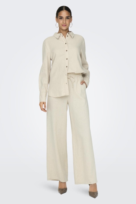 Jacqueline de Yong beige dames broek | Model