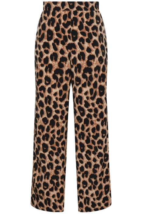 Pieces beige dames broek | Achteraanzicht