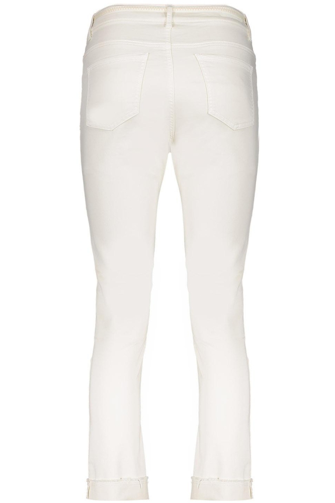 Geisha ecru dames jeans | Achteraanzicht