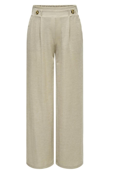 Jacqueline de Yong beige dames broek | Vooraanzicht