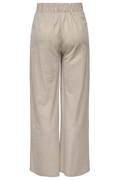 Jacqueline de Yong beige dames broek | Achteraanzicht