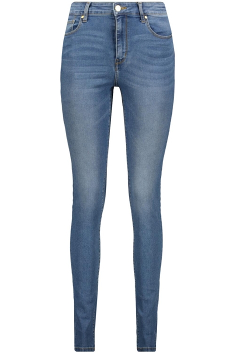Raizzed blauwe dames jeans | Vooraanzicht