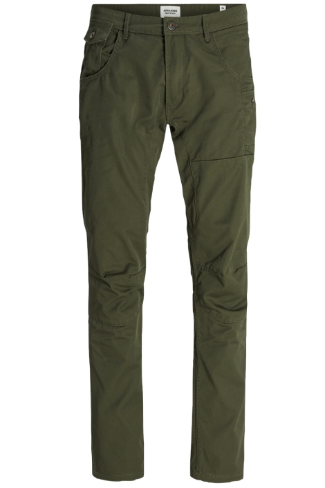 Jack & Jones groene heren broek | Vooraanzicht