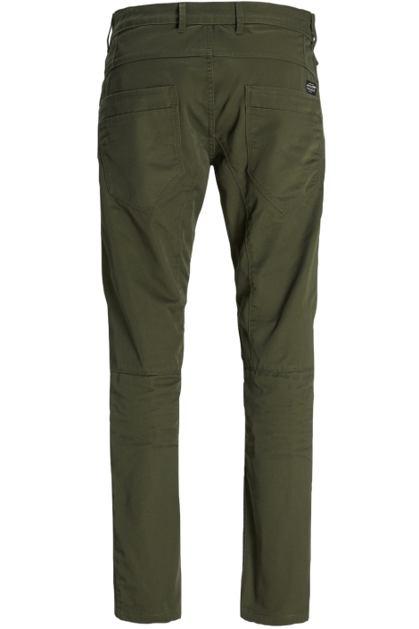 Jack & Jones groene heren broek | Achteraanzicht
