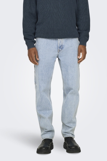 Only & Sons ONSEDGE STRAIGHT CAR LB 1087TAI DNM 22031087 Light Blue Denim