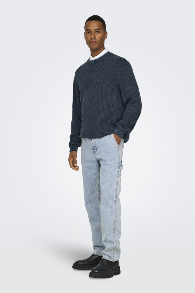 Only & Sons blauwe heren jeans | Model