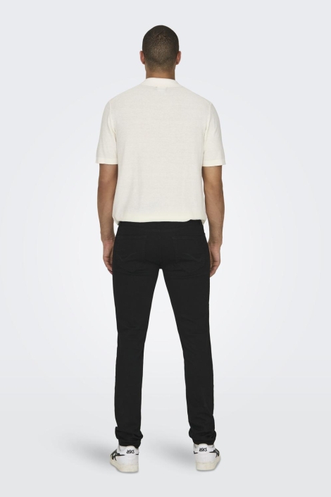 Only & Sons zwarte heren jeans | Model