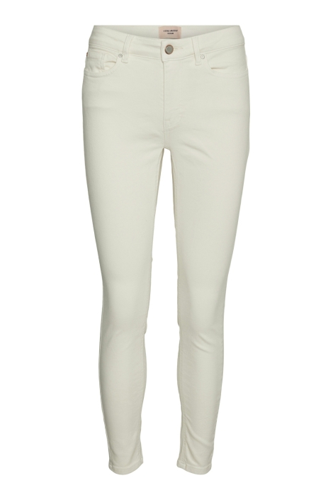 Vero Moda ecru dames jeans | Vooraanzicht