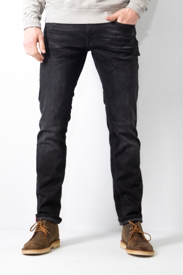 Petrol Industries men denim tapered Zwart