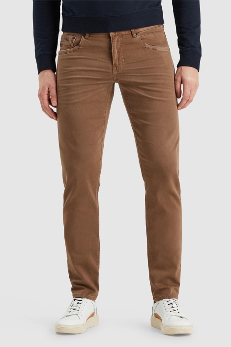 PME legend bruine heren jeans | Model vooraanzicht