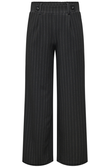 Jacqueline de Yong Broek JDYGEGGO LIVA PANT JRS DIA 15339417 DARK GREY MELAN/CLOUD DANCER