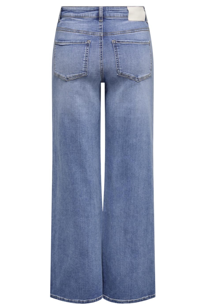 Jacqueline de Yong blauwe dames jeans | Achteraanzicht