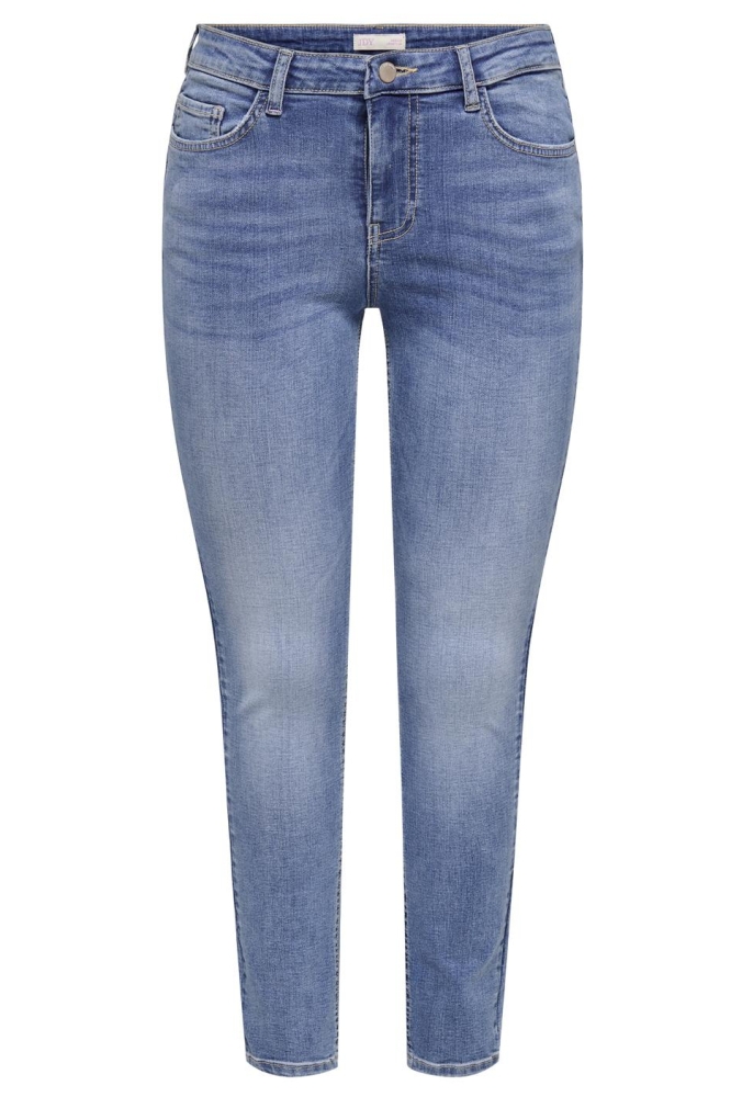 Jacqueline de Yong blauwe dames jeans | Vooraanzicht
