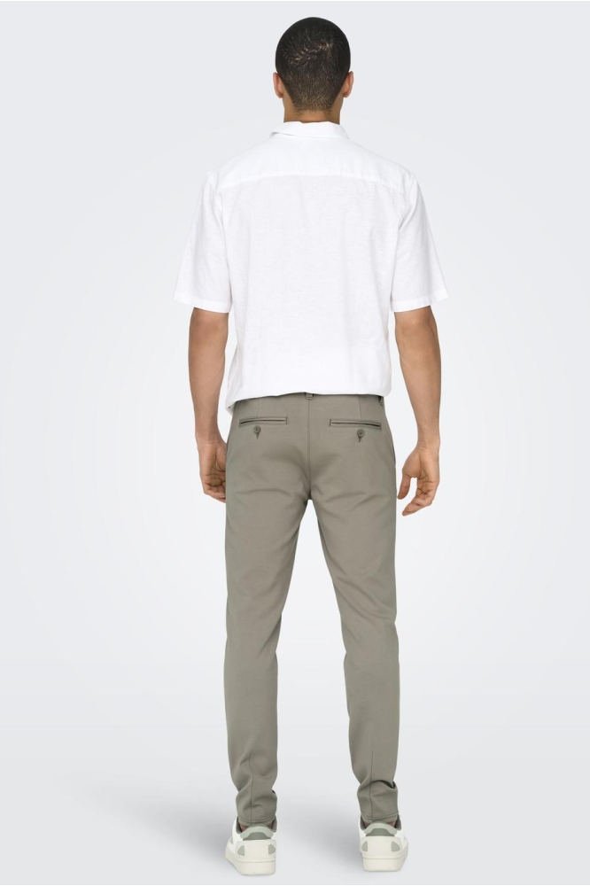 Only & Sons beige heren broek | Model