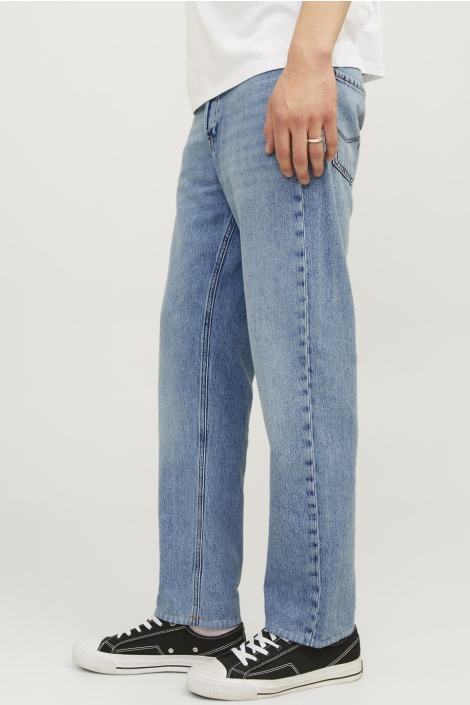 Jack & Jones blauwe heren jeans | Model zijaanzicht
