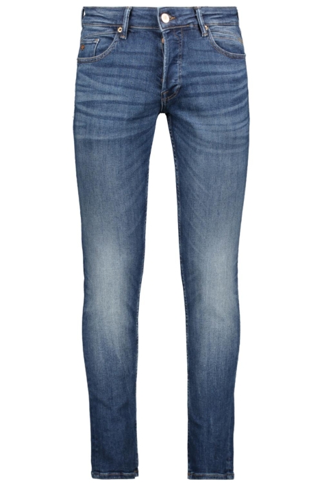 Cast Iron blauwe heren jeans | Vooraanzicht