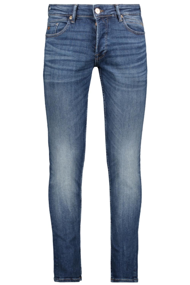 Cast Iron blauwe heren jeans | Vooraanzicht
