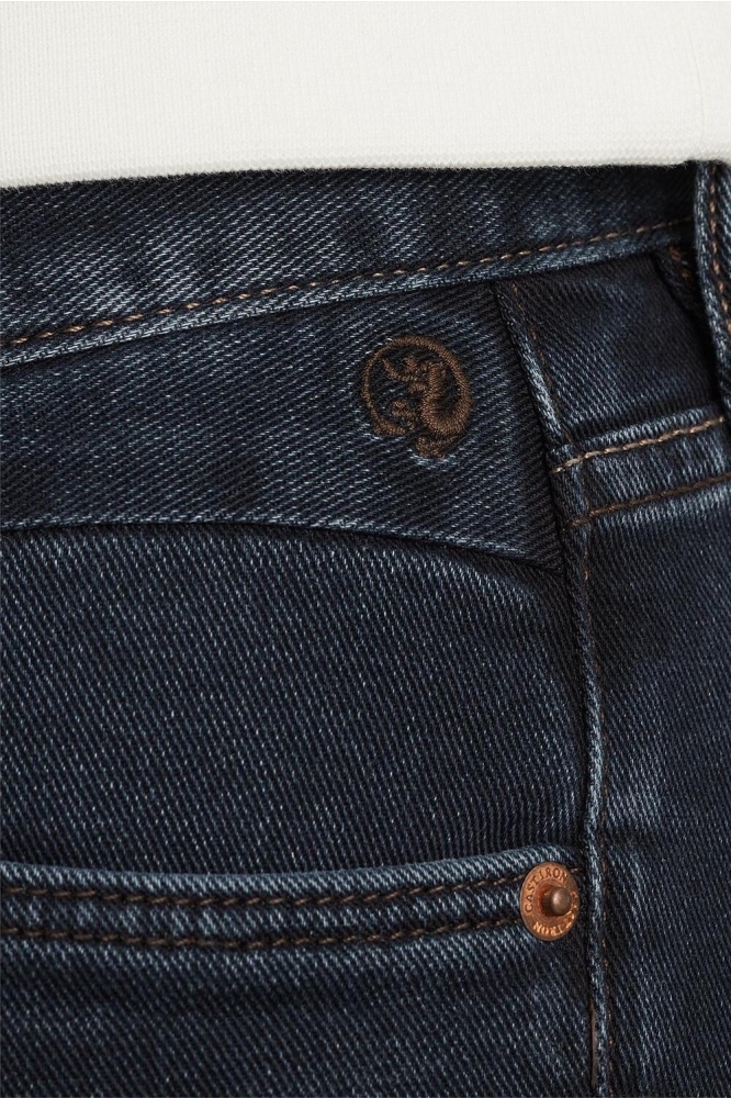 Cast Iron blauwe heren jeans | Close up