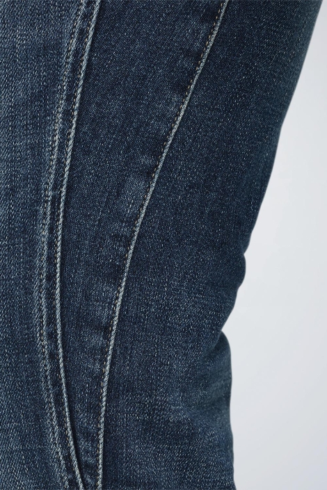PME legend blauwe heren jeans | Close up