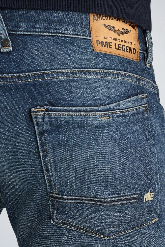 PME legend blauwe heren jeans | Close up