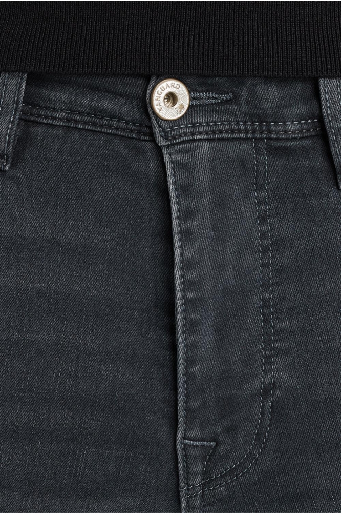 Vanguard blauwe heren jeans | Close up