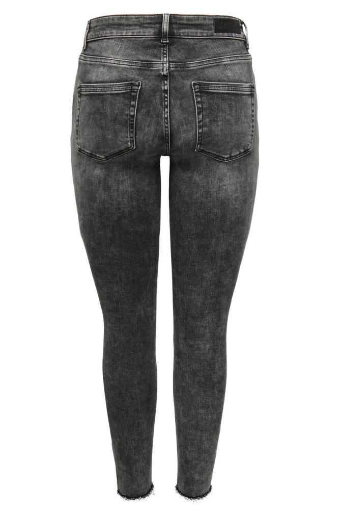Only grijze dames jeans | Achteraanzicht