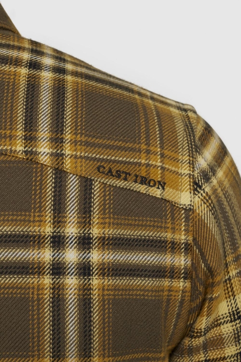 Cast Iron gele heren overhemd | Unique Selling Point