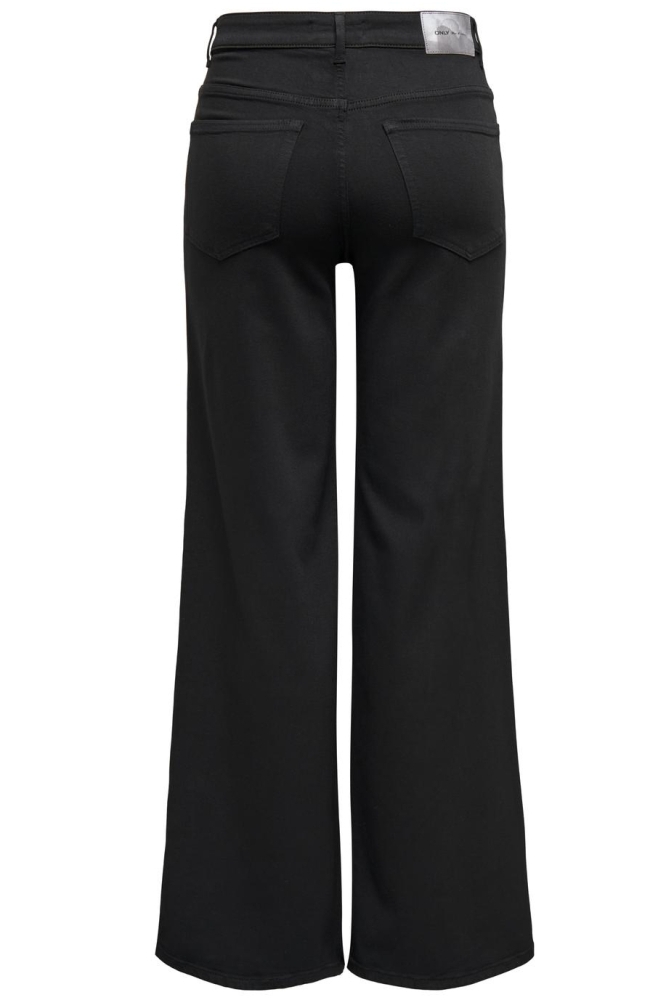 Only zwarte dames jeans | Achteraanzicht