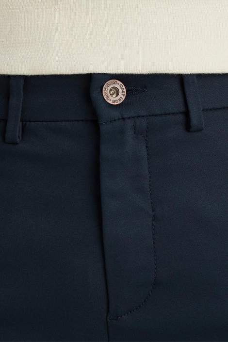 Cast Iron blauwe heren broek | Close up