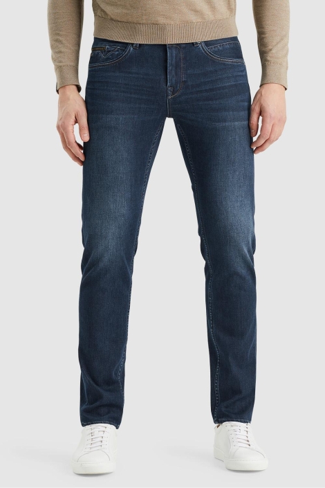Vanguard blauwe heren jeans | Model vooraanzicht