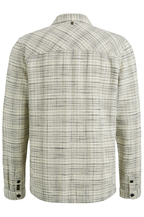 PME legend beige heren overhemd | Achteraanzicht
